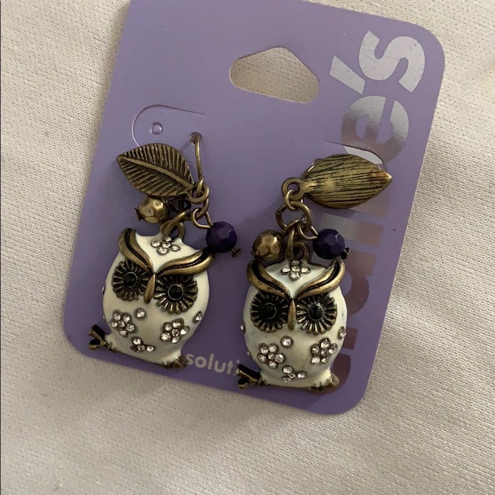 Owl earrings